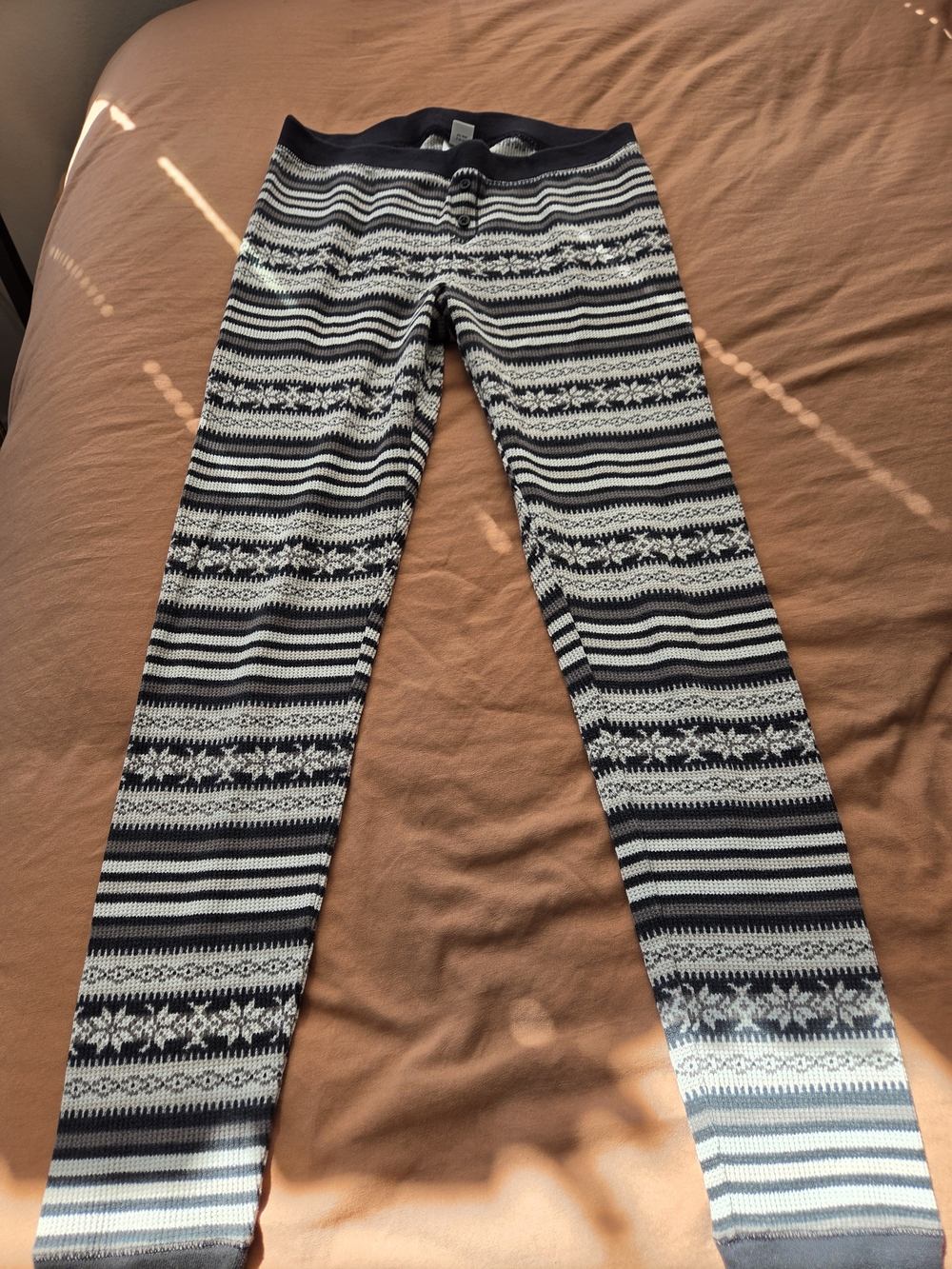Black and White Pajama Leggings